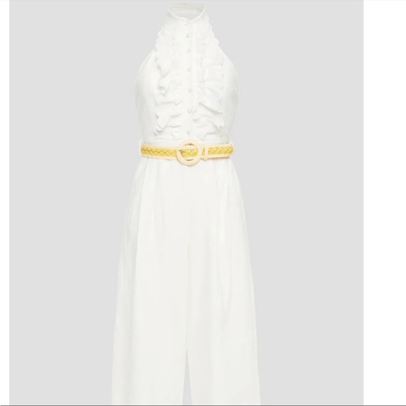 NWT Zimmerman linen jumpsuit Size 4 - Picture 3 of 11